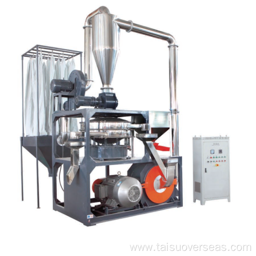 High capacity plastic pulverizer machine